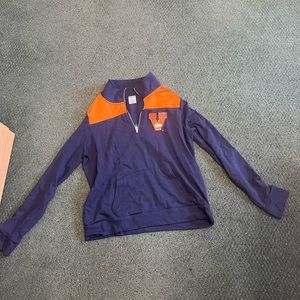 Victoria’s Secret PINK half-zip pullover sweatshirt: University of Virginia UVA
